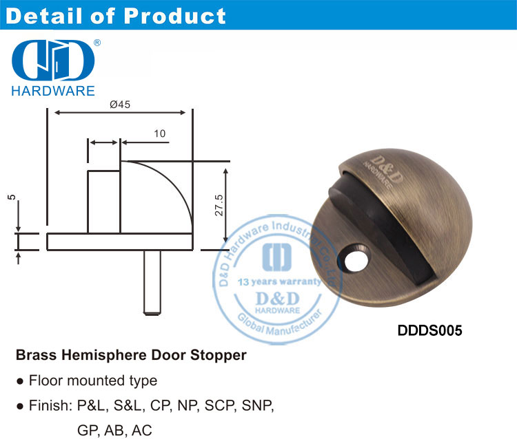 Door Catch Stop Holder Deur Catch Stop Holder