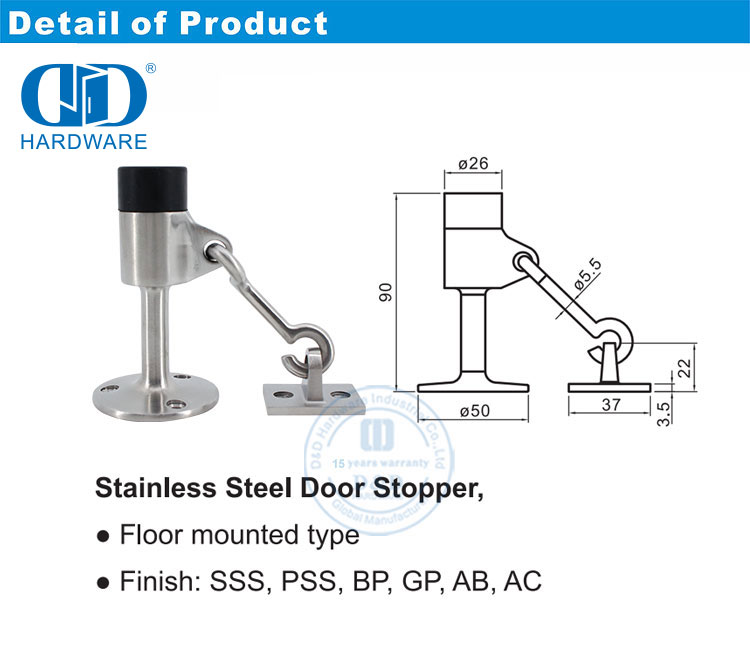 door holder deurhouer