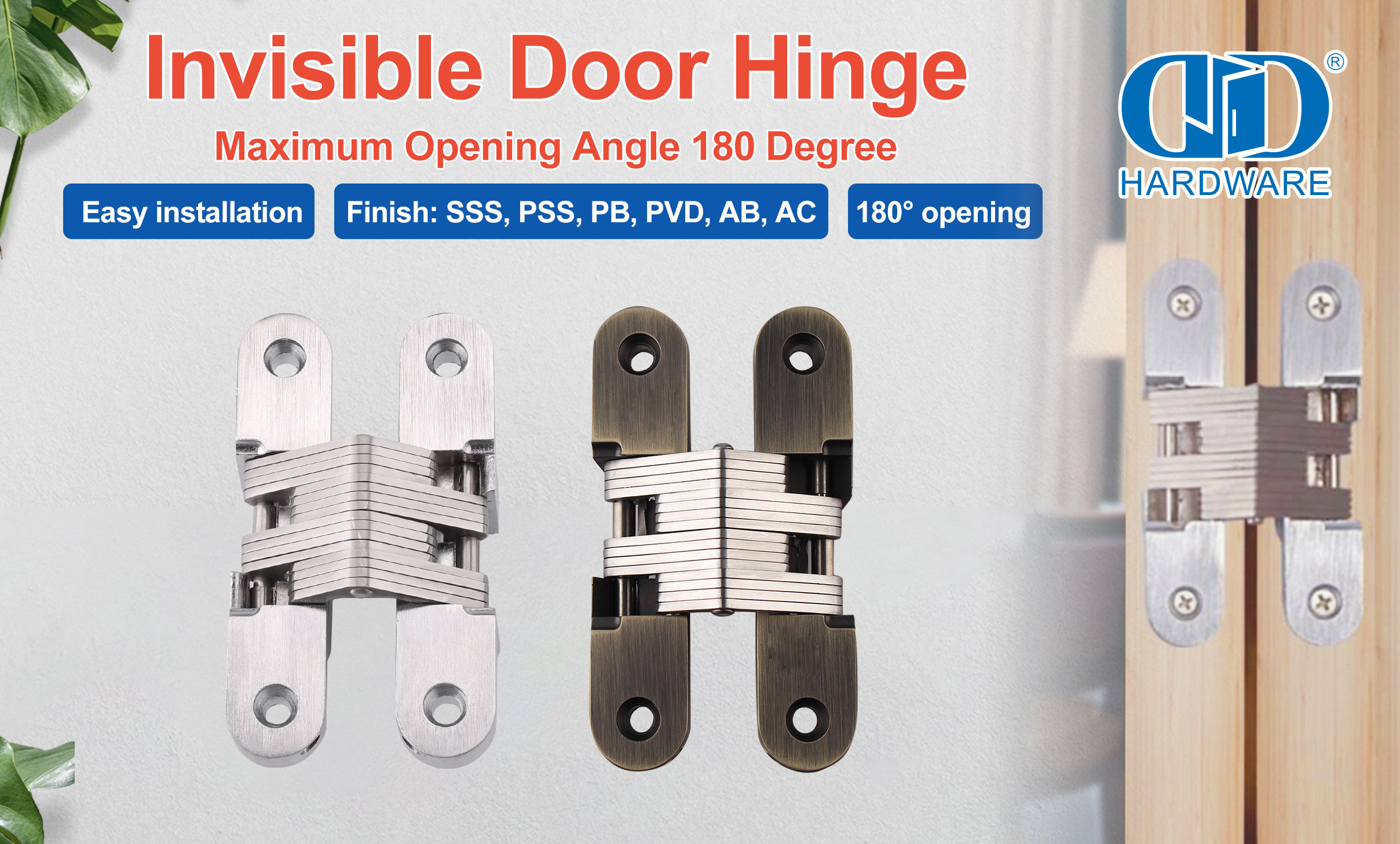 hidden door hinge versteekte deurskarnier