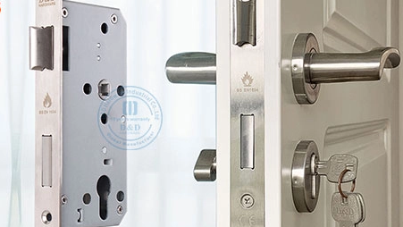 Training center door lock Opleidingsentrum deurslot