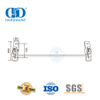 Vlekvrye staal Enkelgrendelpunt Drukstaafuitgang Hardeware-DDPD009-SSS