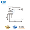 Argitektoniese deurhardeware Vlekvrye staalboogvorm Holle hefboomhandvatsel-DDTH045-SSS
