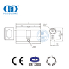 Euro-profiel antieke kopergat deurslotsleutel en draaisilinder-DDLC001-65mm-AB