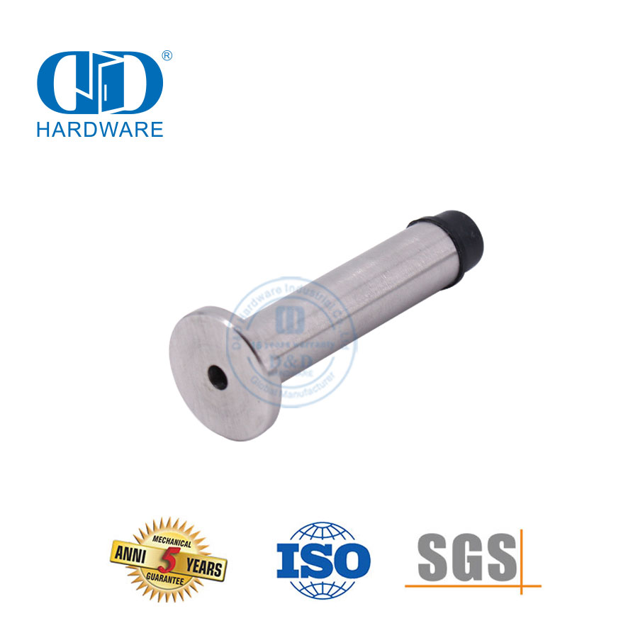 Muur gemonteerde deurbeskermer vlekvrye staal anti-botsing deurstopper-DDDS015-B-SSS