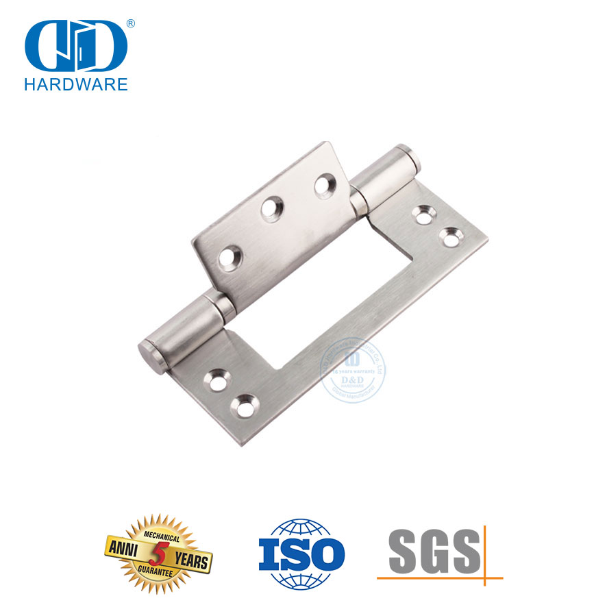 Hoë kwaliteit hoofdeur hardeware vlekvrye staal spoelskarnier-DDSS027-B