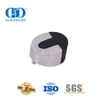 Satyn Chrome Afwerking Metaal Deur Hardeware Vloer Ronde Deur Holder-DDDS006-SC