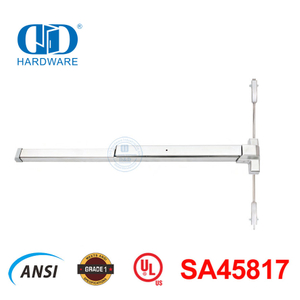 Deur Ysterware Hardeware Paniek Uitgang Vertikale Staafstaaf met UL305-DDPD027-SSS