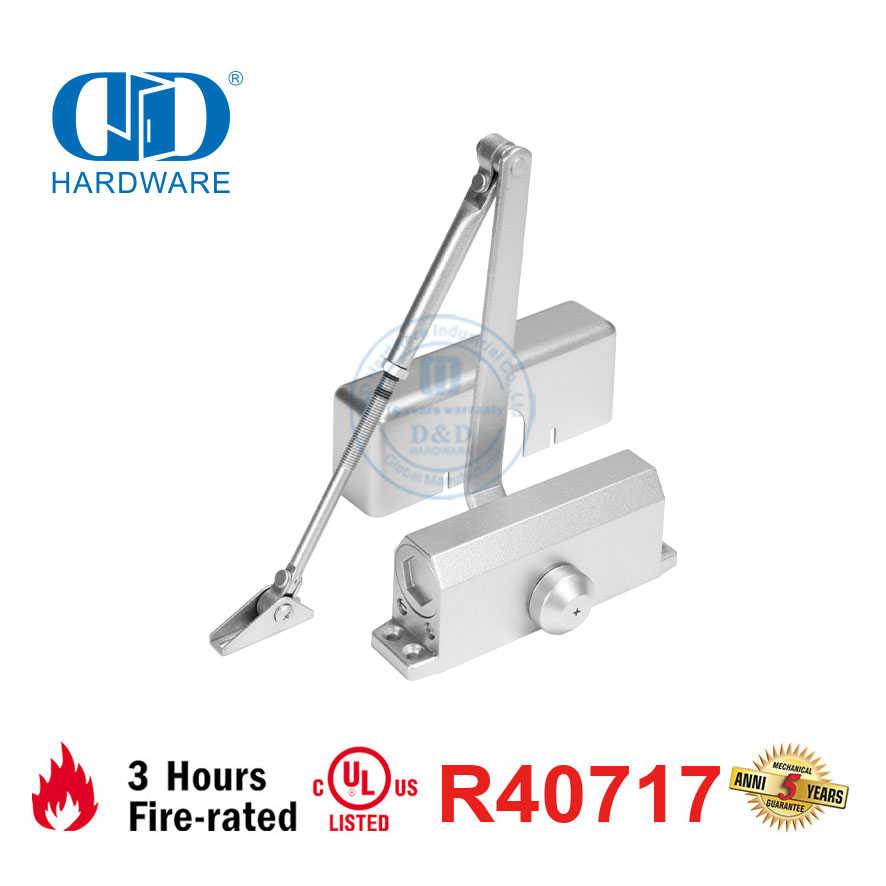 Hoë kwaliteit verstelbare aluminiumlegering hidrouliese deursluiter vir branddeur-DDDC023