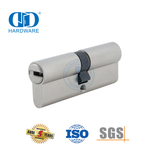 Hoë veiligheid soliede koper kuiltjiesleutel Euro dubbelslot silinder-DDLC023-70mm-SN