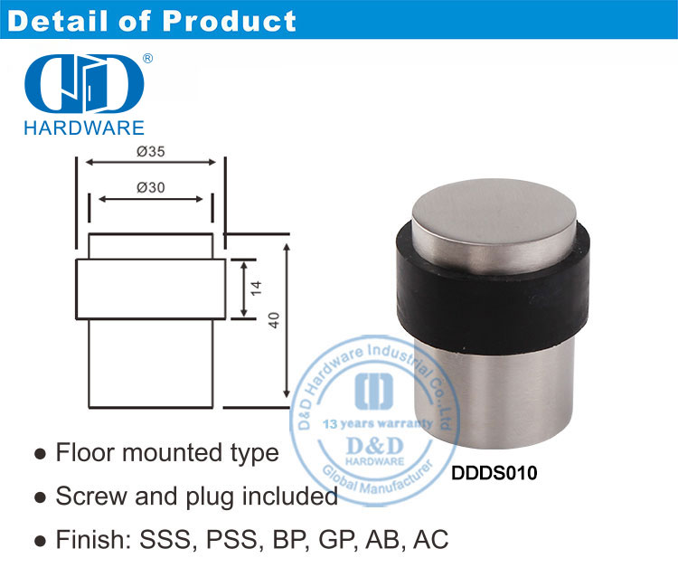 Veiligheidsdeurstopper