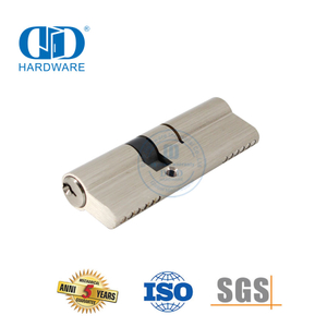 Soliede koper Hoë sekuriteit Euro profiel offset dubbelslot silinder-DDLC012-70mm-SN