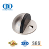 Satyn Nikkel Sink Allooi Vloer Gemonteerde Split Tipe Deur Stopper-DDDS004-SN