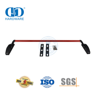 Steel Touch Cross Bar Exit Hardware Match met Mortise Lock-DDPD033