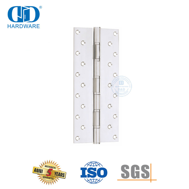 Vlekvrye staal vierkantige hoek 12 duim swaardiensdeurskarnier-DDSS053
