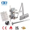 Toiletdeur Hardeware Vlekvrye staal Doodbolt Lock Body Gebruik met aanwyser-DDML029-B