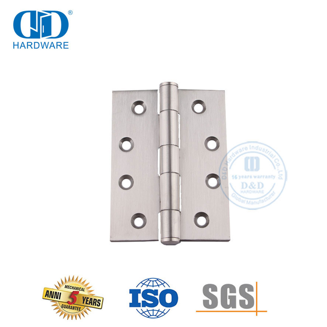Goeie verkoop vlekvrye staal veiligheid Plain gesamentlike deur skarnier -DDSS004