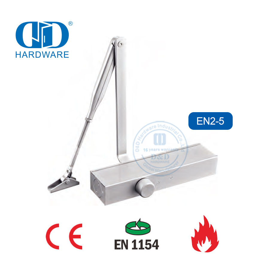 Aluminiumlegering twee verstelbare spoed deursluiter met CE EN1154-sertifisering-DDDC013