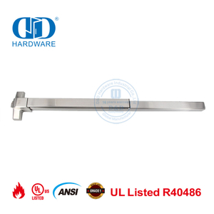 UL-genoteerde brandgegradeerde kommersiële deurpaniekstootstaaf Paniekuitgangtoestel-DDPD003-SSS