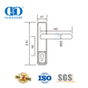 Spoelhandvatsel van vlekvrye staal deurslot Rolblad-hefboom Trim-DDPD015-SSS