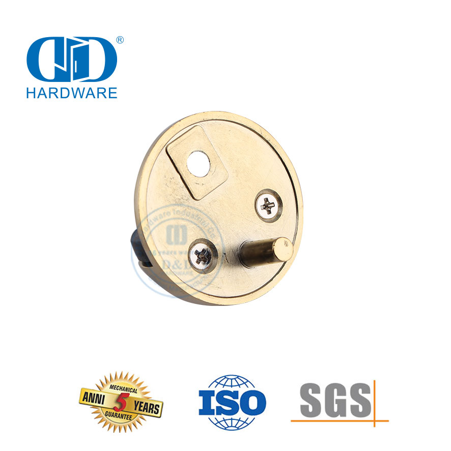 Satyn Messing Deur Hardeware Duursame vloergemonteerde tipe sinklegering deurstopper-DDDS004-SB