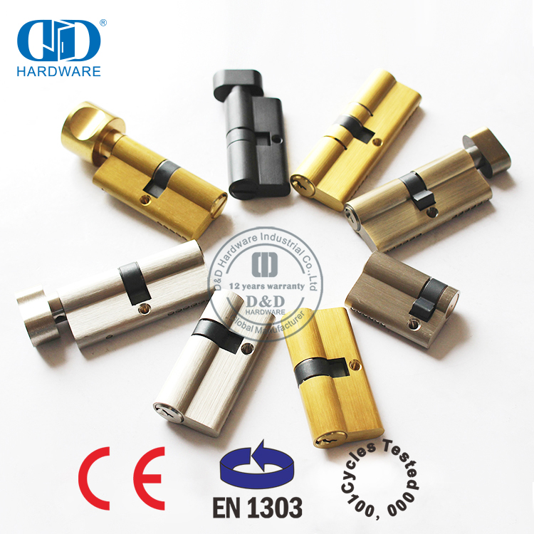 Anti Snap Boor Sekuriteit Euro Lock Silinder Dimple Key Profile-DDLC022-70mm-SN