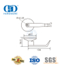 Vlekvrye staal standaarddiensdeurhefboomafwerking vir uitgangtoestel-DDPD012-SSS