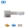 Hoë kwaliteit buitedeur Vierkante hefboom SUS 304 Europese deurhardeware-DDTH046-SSS