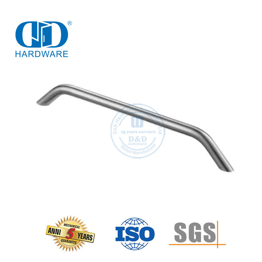Moderne ontwerp Pasmaak Meubels Klerekas Trek Handvatsel Vlekvrye staal Kombuis Kabinet Deur Handvatsel T Handvatsel-DDFH027