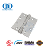 BHMA-sertifikaat UL-genoteerde ANSI-vuurvaste gatbout-skarnier Vierkante hoek kommersiële houtdeurskarnier-DDSS001-ANSI-2-5x4/3.5x3.7mm