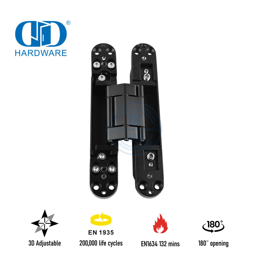 Brandgegradeerde woonstel versteekte deurskarnier met EN1935-DDCH008-G80