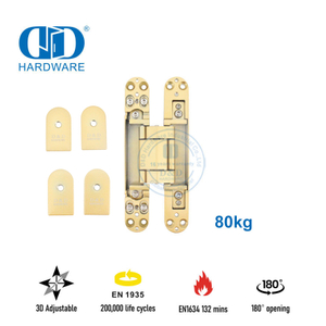 Toebehore EN1935 versteekte deurskarnier vir residensieel-DDCH008-G80