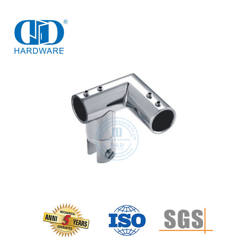 Vlekvrye staal top mariene hardeware Opvou draaibare verbindingstoebehore Glaspaneel bracket Connector-DDSC040