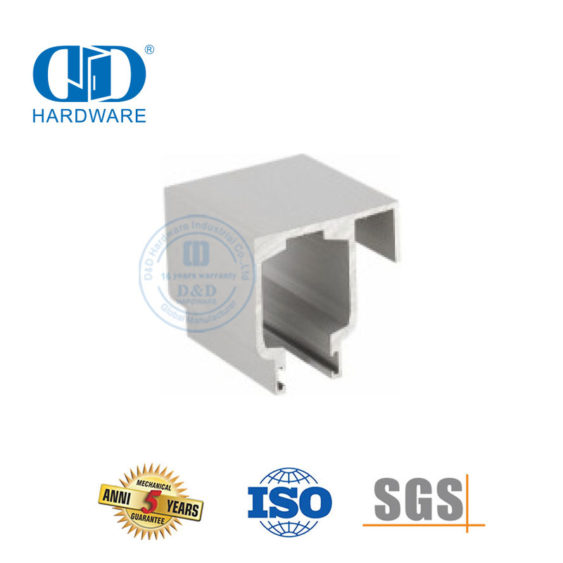 Fabriek Vlekvrye Staal Yster Glas Fitting Raamlose skuifdeur Glas Hardeware Meubels Toebehore Vir Badkamer-DDGS143