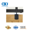 Vlekvrye staal Heavy Duty Metal Track Kit Gebuigde Hanger Skuifdeur Hardeware Hout Schuur Deur Hardeware-DDBD035