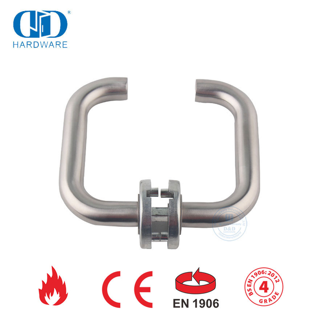 Binnedeurhardeware BS EN 1906 Hefboomtipe Deurhandvatsel-DDTH001-SSS