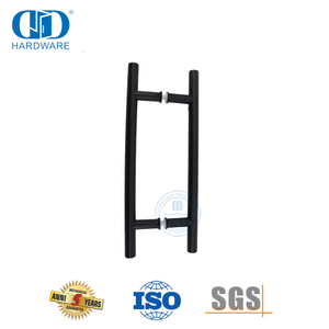 Bout Deur Bevestiging Mat Swart Klassieke Tipe T Bar Trek Handvatsel-DDPH001-D-MB