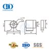 Argitektoniese hardeware deurstopper met magnetiese funksie met staaldeur-DDDS033