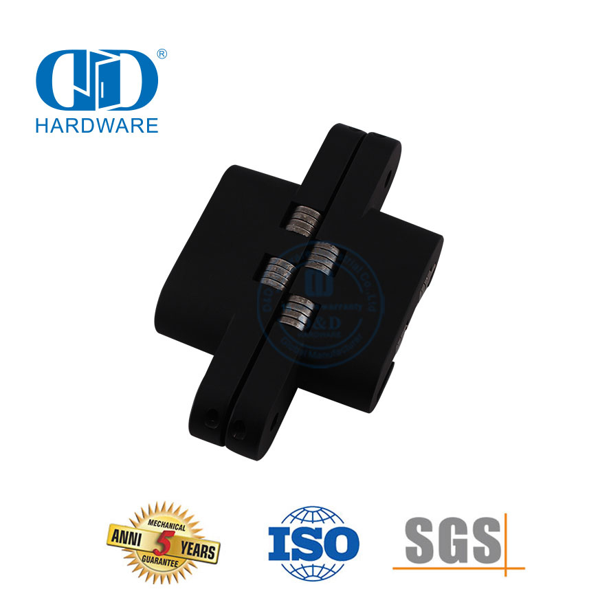 Vervaardiger Sinklegering Onsigbaar 180 Grade Nie-handed Hotel Skool Deur Skarnier-DDCH007