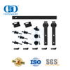 Vlekvrye staal Schuur Deur Hardeware Staal Garage Hardeware Bypass Schuur Deur Hardeware-DDBD013