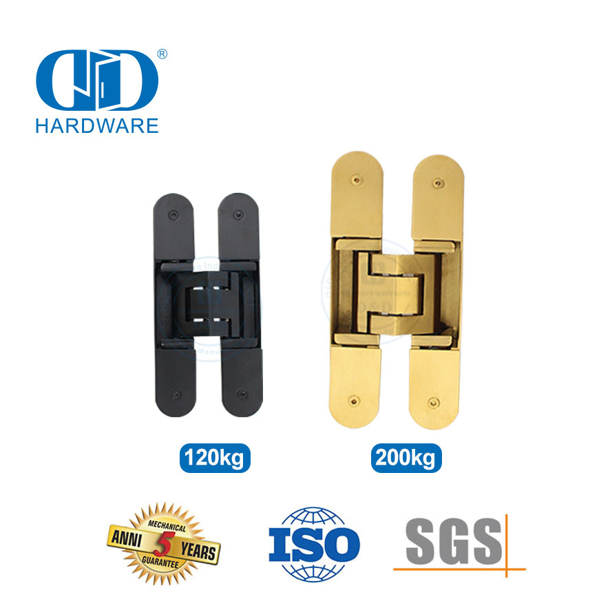 Hoe om deurhoogte op verborge skarniere aan te pas?