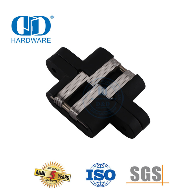 Vervaardiger Sinklegering Onsigbaar 180 Grade Nie-handed Hotel Skool Deur Skarnier-DDCH007
