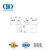 Vlekvrye staal top mariene hardeware Opvou draaibare verbindingstoebehore Glaspaneel bracket Connector-DDSC040