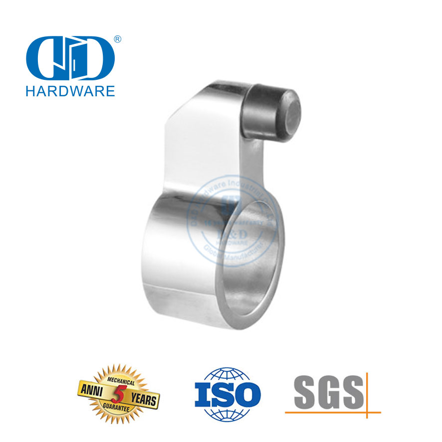 Vlekvrye staal glas skuifdeur Hang roller badkamer hardeware glas passtuk vir skuifdeur-DDGS120