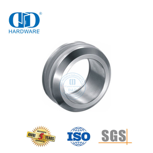 Meubeltoebehore Vlekvrye staal handvatsel Knop glas hardeware pas aluminium deur gat gekolde handvatsel-DDSK015
