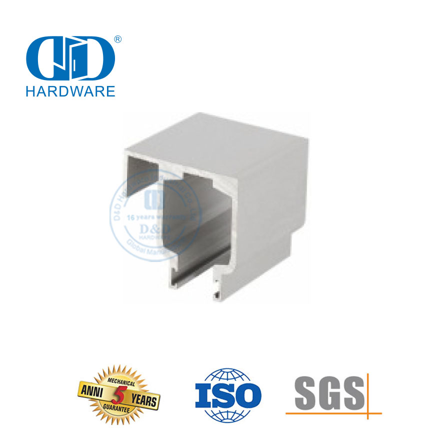 Fabriek Vlekvrye Staal Yster Glas Fitting Raamlose skuifdeur Glas Hardeware Meubels Toebehore Vir Badkamer-DDGS143