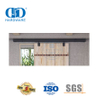 Vlekvrye staal Heavy Duty Enkelspoor Omleiding Groot Speek Wiel Skuifdeur Hardeware Omleiding Schuur Deur Hardeware-DDBD037