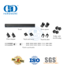 Vlekvrye staal Heavy Duty Metal Track Kit Gebuigde Hanger Skuifdeur Hardeware Hout Schuur Deur Hardeware-DDBD035