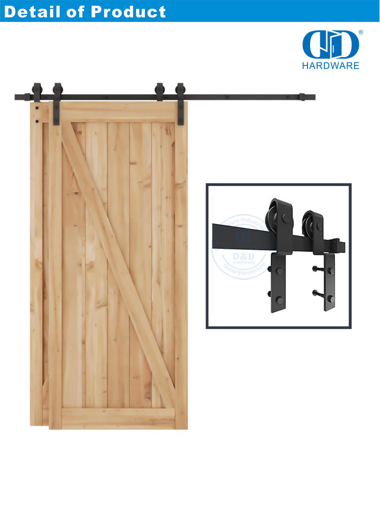 Vlekvrye staal OEM Fabriek Skuur Deur Hardeware Skuifstelsel Bifold Deur Opvou Skuur Deur Hardeware-DDBD026