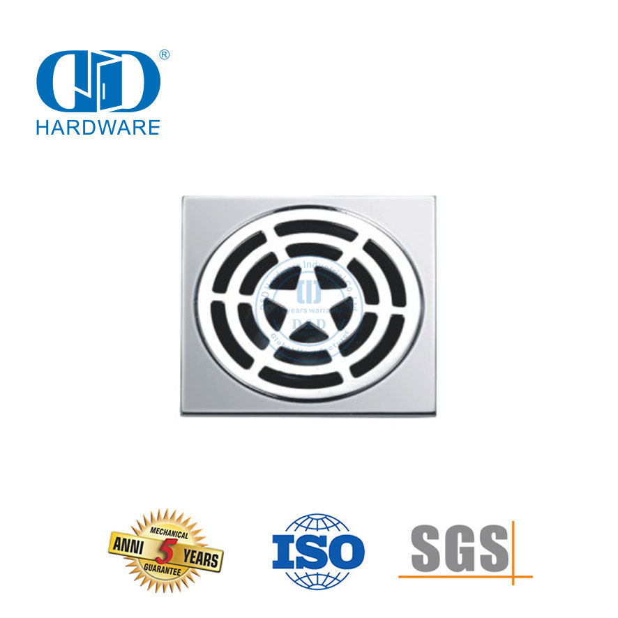 ABS Plastiek Vlekvrye Staal Sanitêre Vloer Drein Meubels Toebehore Badkamer Stort Drein-DDFD002