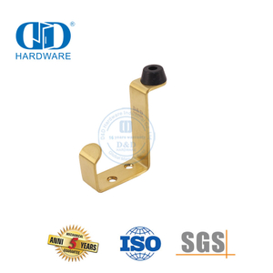 Skroewe bevat vlekvrye staal anti-slip magnetiese deurstoppers Deurstopper Muurmonteerstop vir hotel-DDDS024